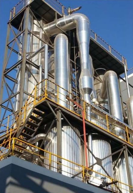 果汁TVR双效降膜浓缩